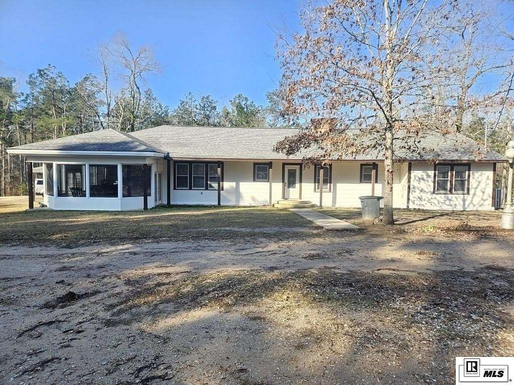 88 Acres of Recreational Land with Home for Sale in Grayson, Louisiana