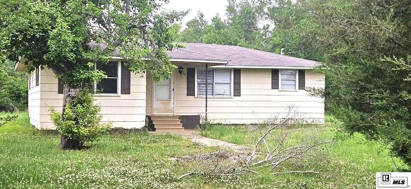 52 Acres of Recreational Land with Home for Sale in Pioneer, Louisiana