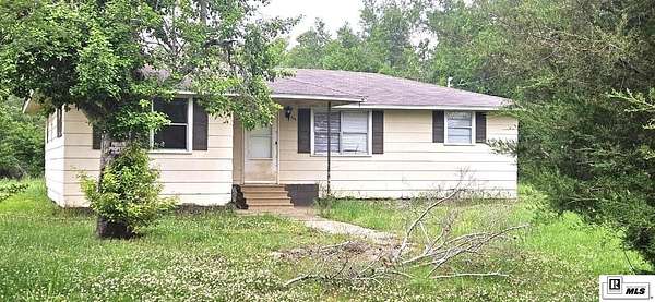 52 Acres of Recreational Land with Home for Sale in Pioneer, Louisiana