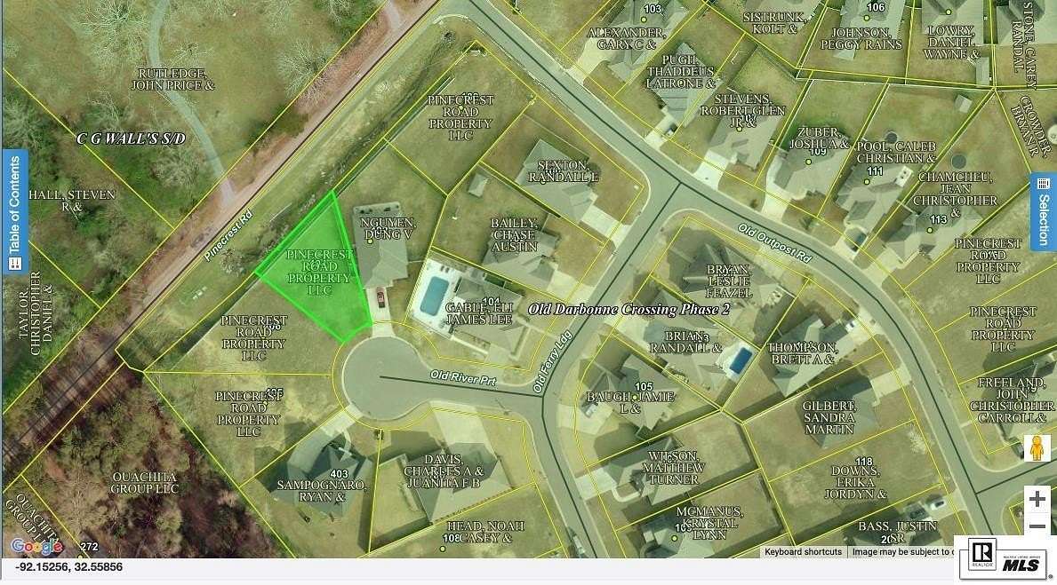 0.17 Acres of Residential Land for Sale in West Monroe, Louisiana