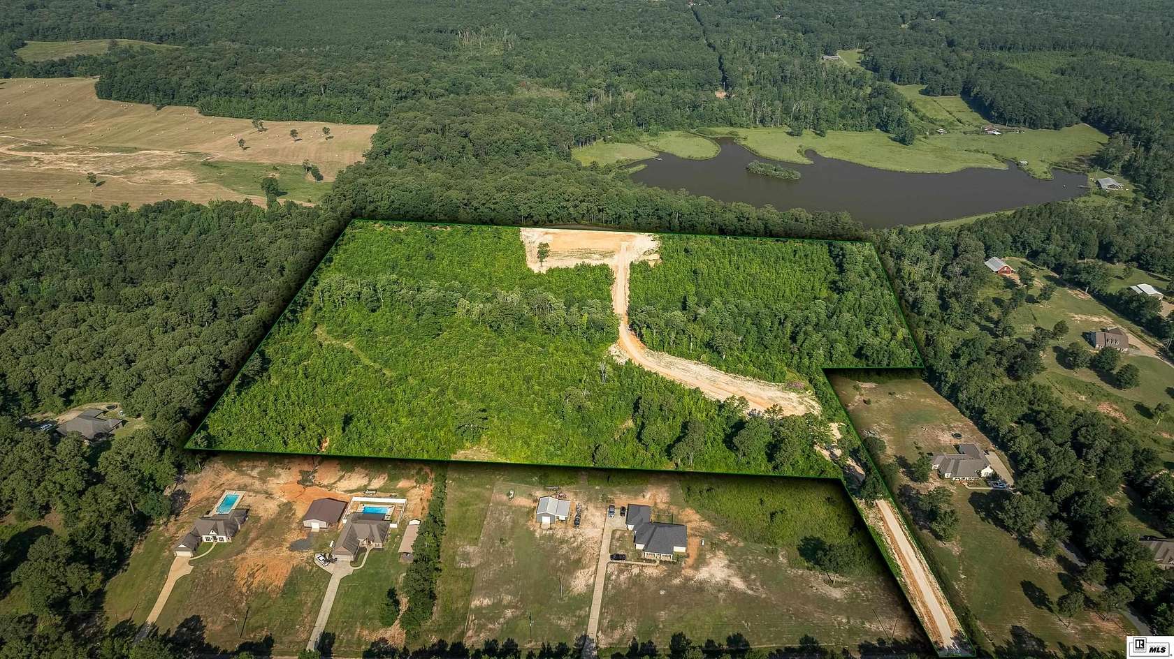 26.8 Acres of Recreational & Residential Land for Sale in West Monroe, Louisiana