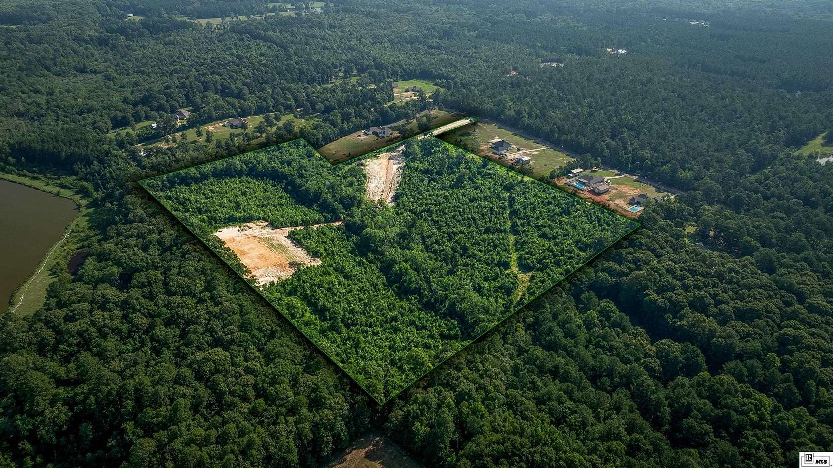 26.8 Acres of Recreational & Residential Land for Sale in West Monroe, Louisiana