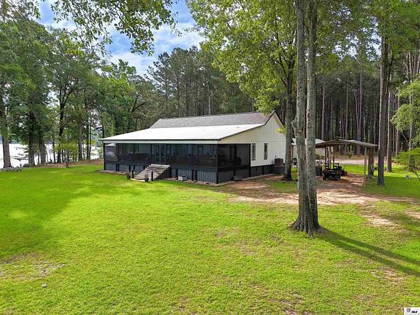 3.1 Acres of Land with Home for Sale in Farmerville, Louisiana