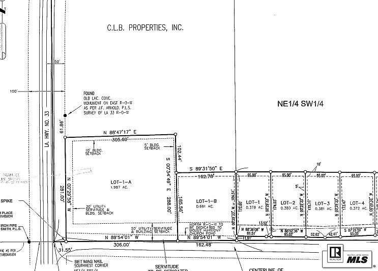 0.69 Acres of Mixed-Use Land for Sale in Ruston, Louisiana
