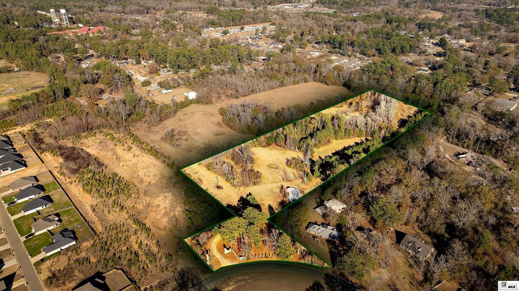 18.2 Acres of Land for Sale in West Monroe, Louisiana