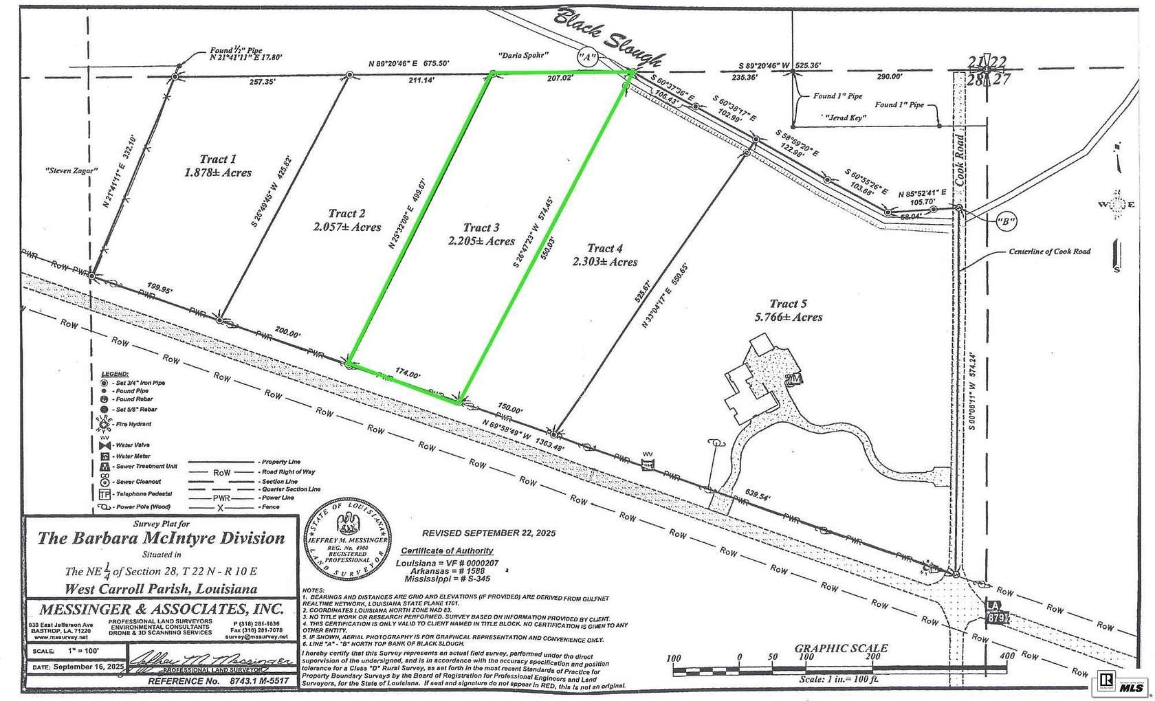 2.2 Acres of Residential Land for Sale in Oak Grove, Louisiana