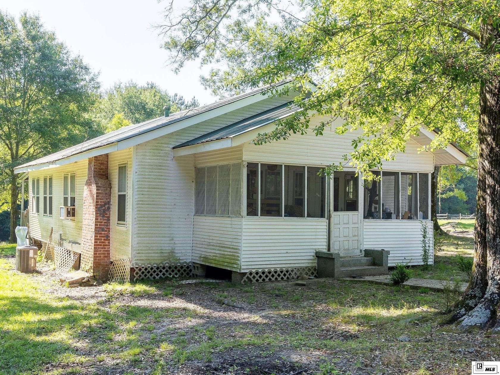 7 Acres of Land with Home for Sale in Marion, Louisiana