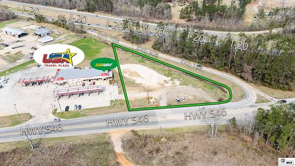 1.2 Acres of Mixed-Use Land for Sale in Calhoun, Louisiana