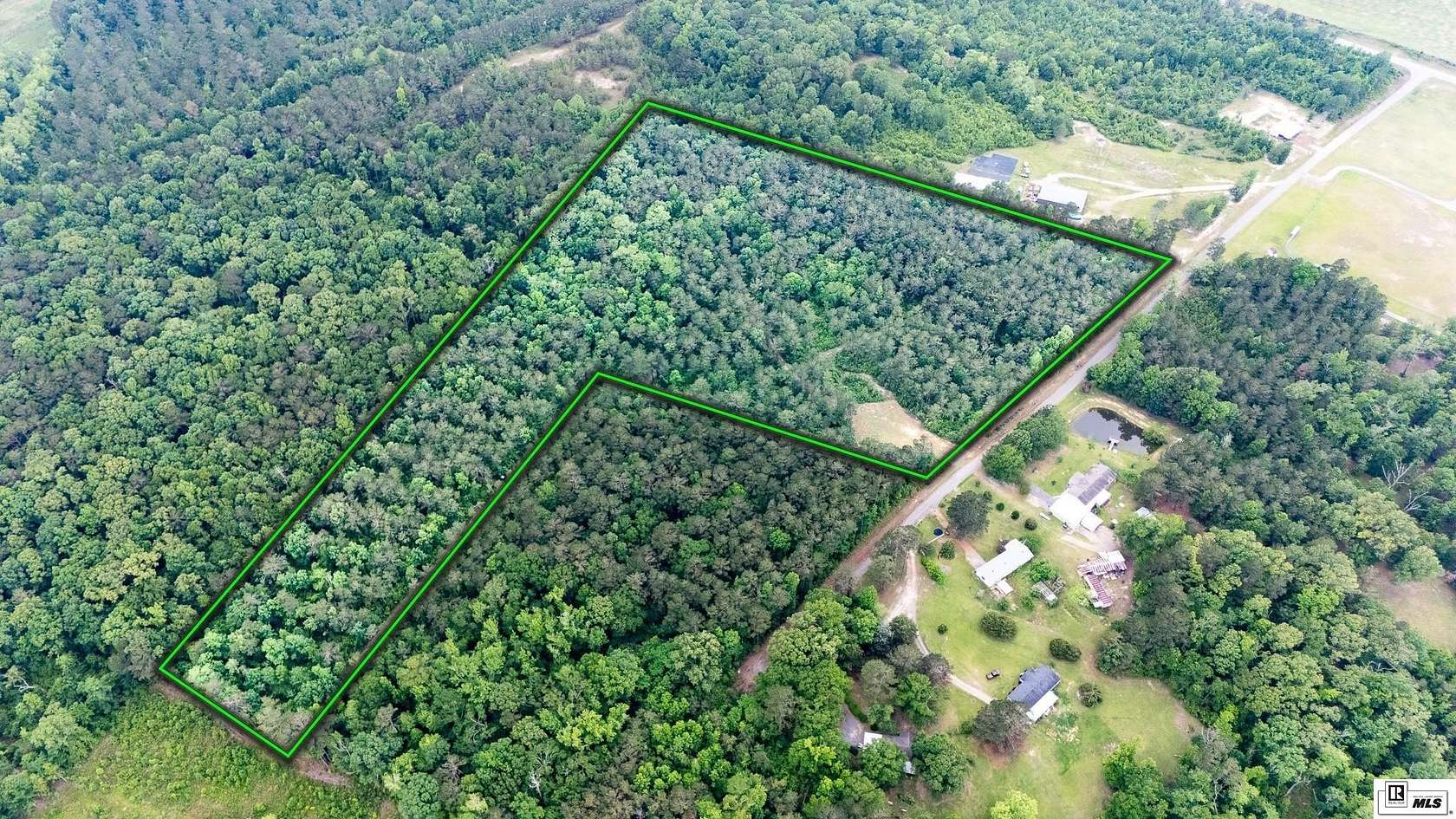 20 Acres of Recreational & Residential Land for Sale in Eros, Louisiana