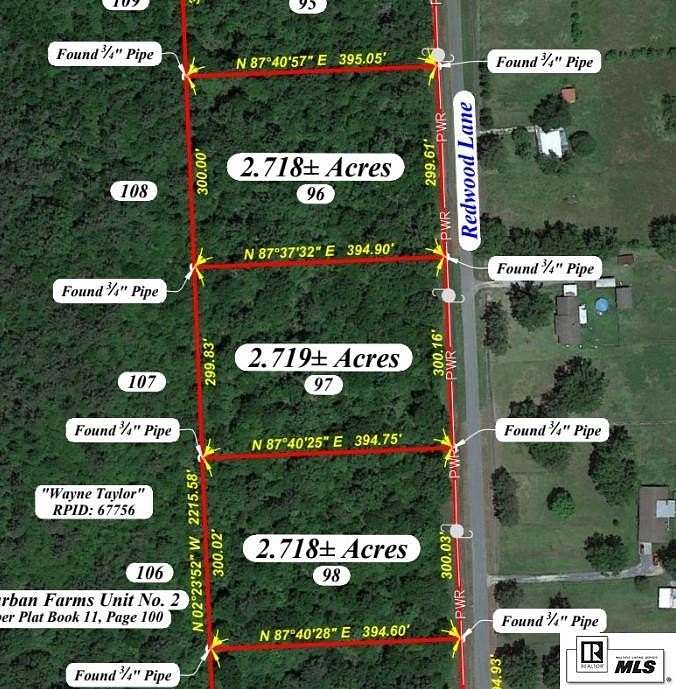 2.72 Acres of Residential Land for Sale in Monroe, Louisiana
