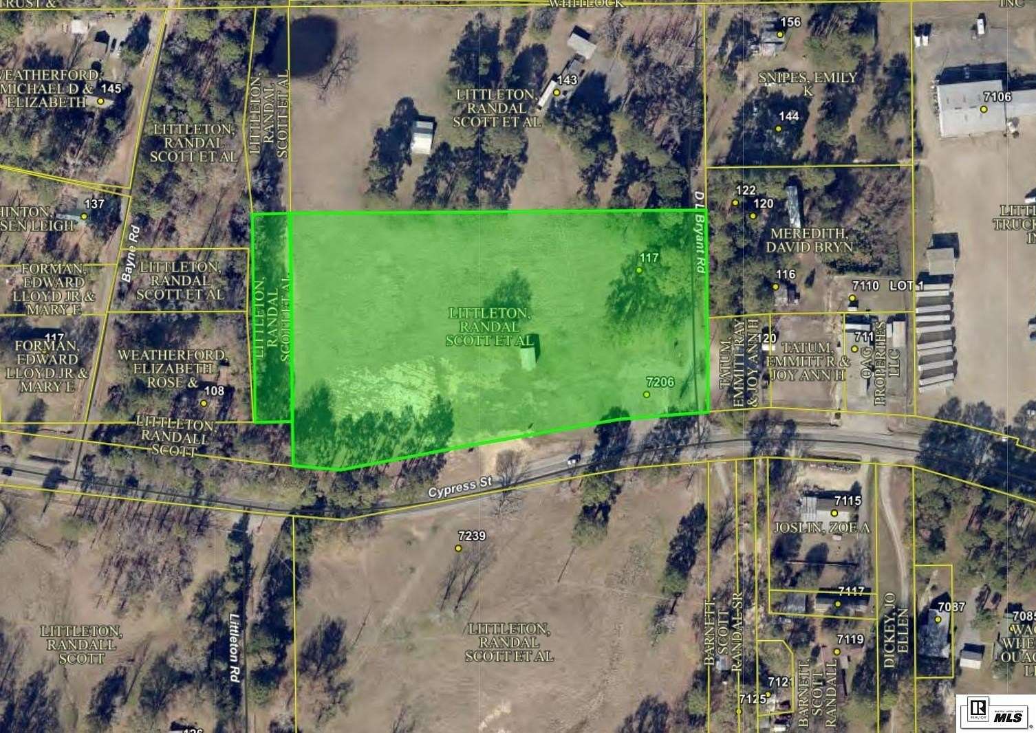 7 Acres of Commercial Land for Sale in West Monroe, Louisiana