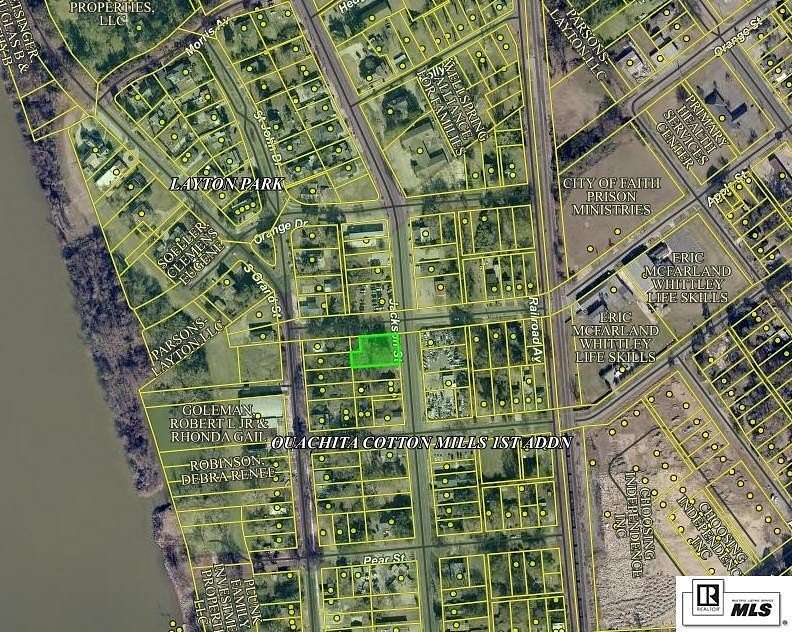 0.32 Acres of Commercial Land for Sale in Monroe, Louisiana
