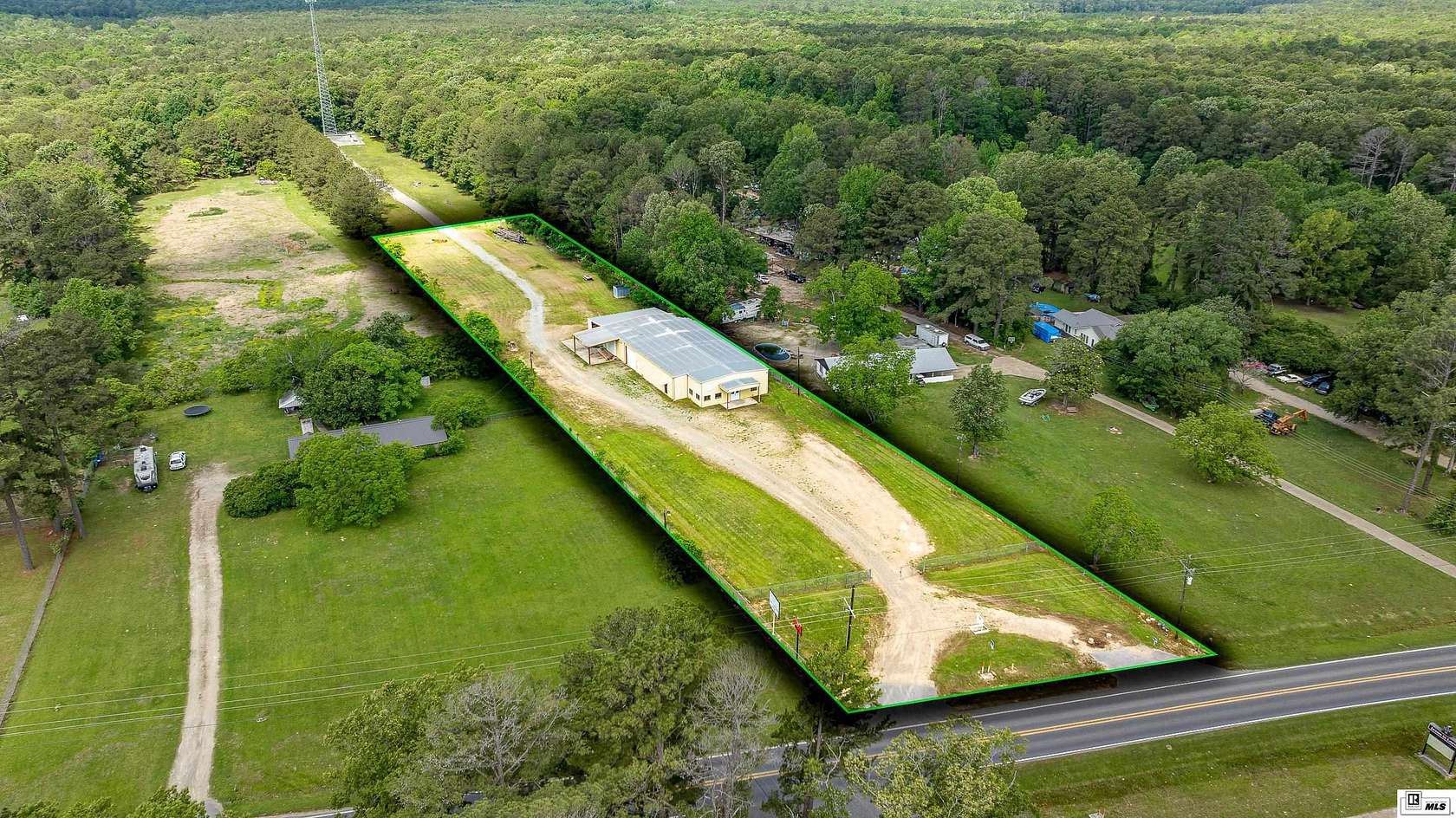 3.8 Acres of Commercial Land for Sale in Bastrop, Louisiana