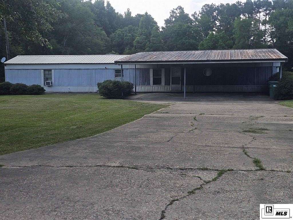 3 Acres of Land with Home for Sale in Bastrop, Louisiana
