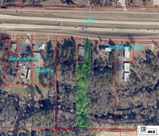 3 Acres of Commercial Land for Sale in Ruston, Louisiana
