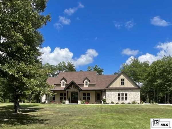 40 Acres of Recreational Land with Home for Sale in Rayville, Louisiana