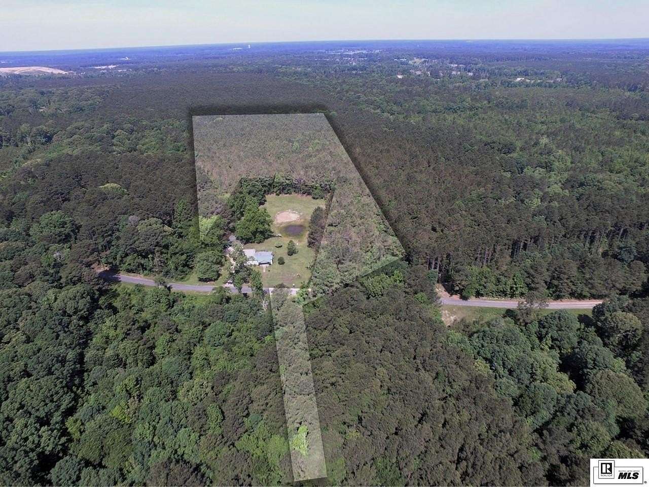 11.5 Acres of Recreational & Residential Land for Sale in Farmerville, Louisiana