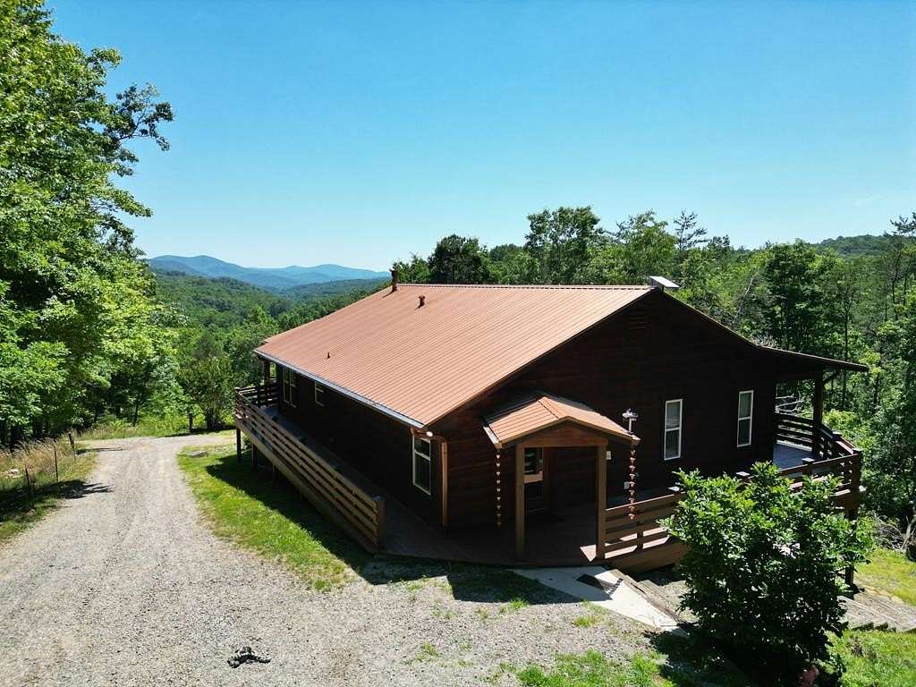 17.7 Acres of Recreational Land with Home for Sale in Suches, Georgia