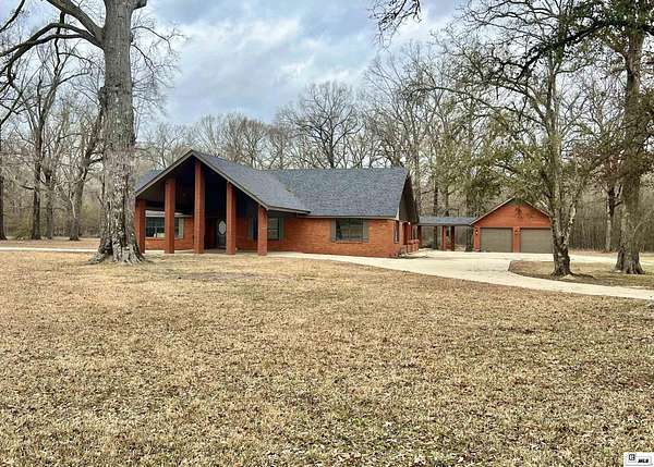 5.77 Acres of Land with Home for Sale in Oak Grove, Louisiana