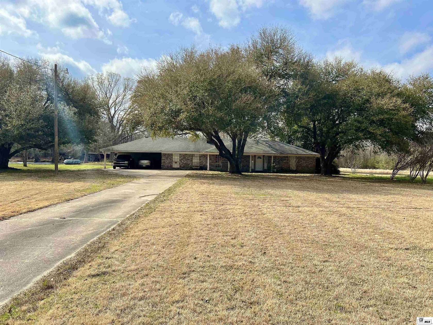 29 Acres of Recreational Land with Home for Sale in Pioneer, Louisiana
