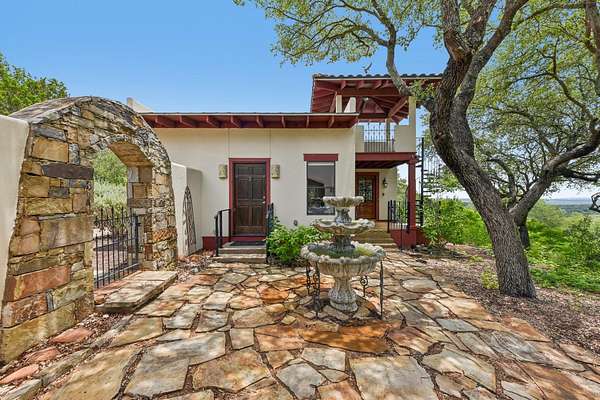 11.4 Acres of Land with Home for Sale in Marble Falls, Texas