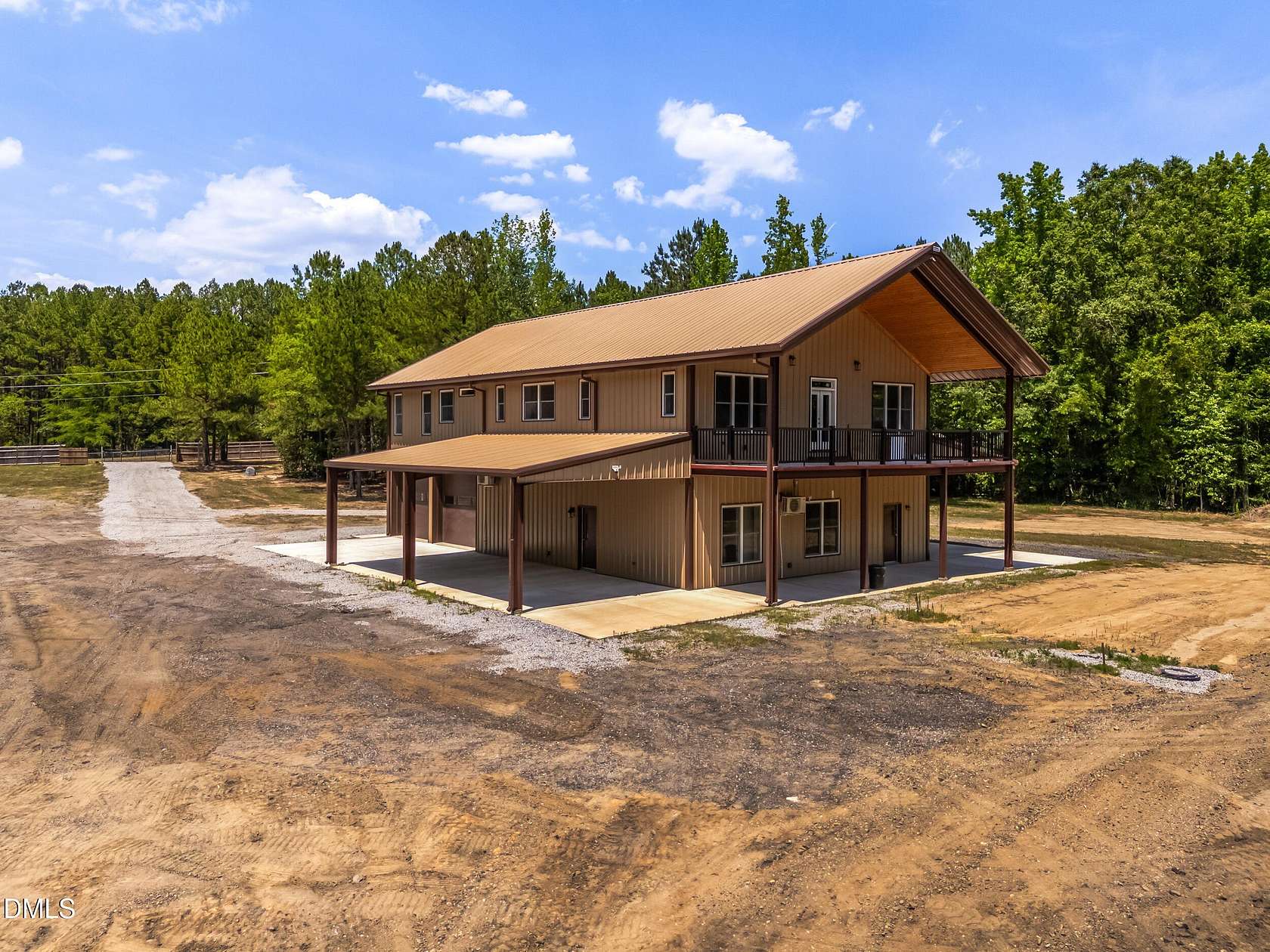 10 Acres of Land with Home for Sale in Wendell, North Carolina