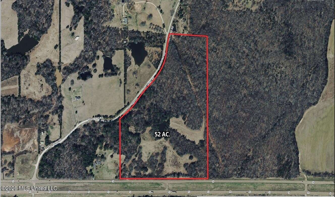 52 Acres of Land for Sale in Lamar, Mississippi