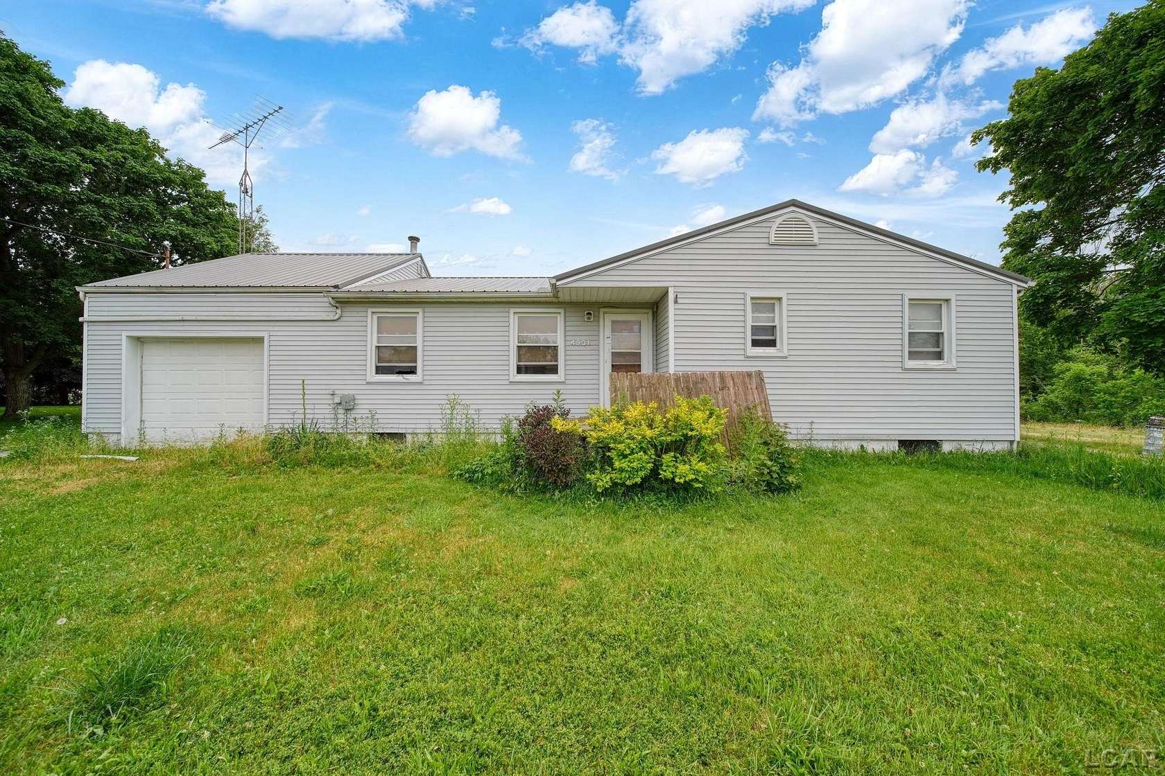 4 Acres of Land with Home for Sale in Blissfield, Michigan