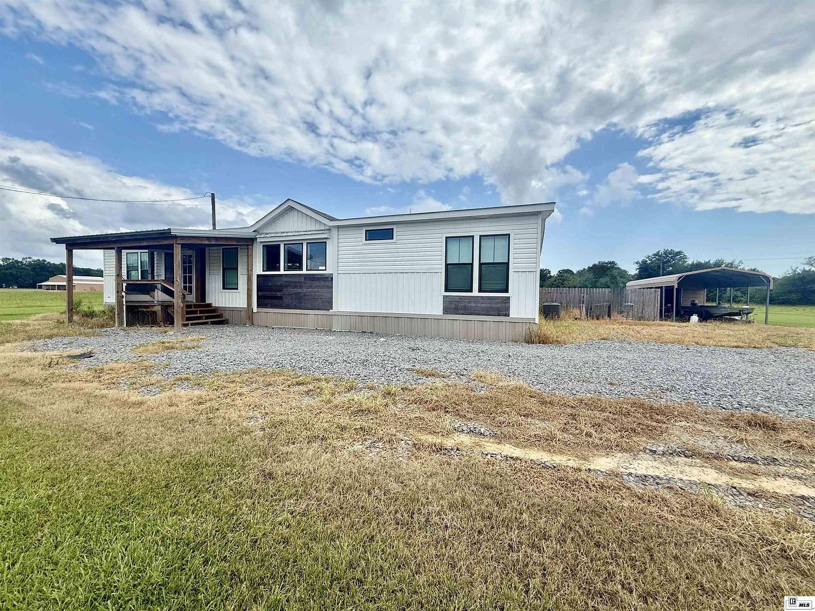 2 Acres of Land with Home for Sale in Winnsboro, Louisiana