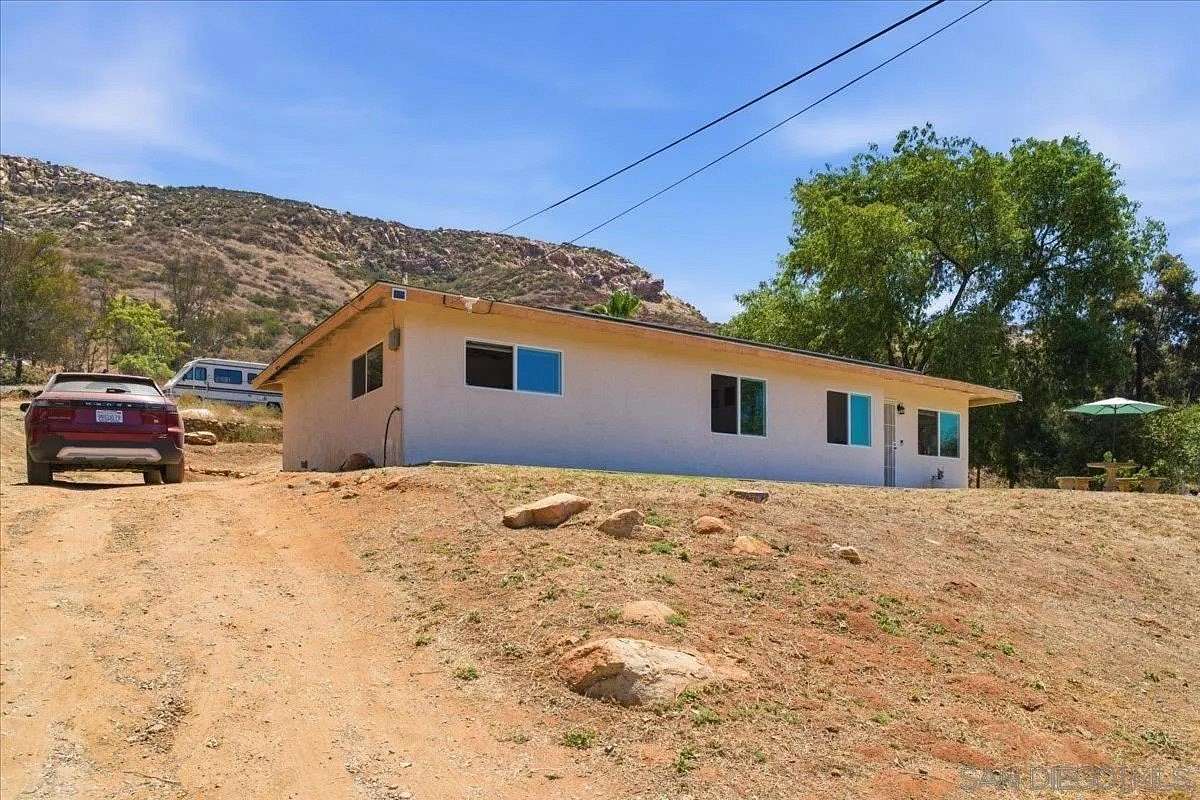 5 Acres of Land with Home for Sale in Lakeside, California