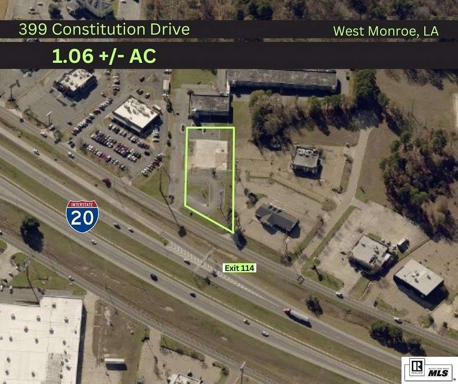 1 Acre of Commercial Land for Sale in West Monroe, Louisiana