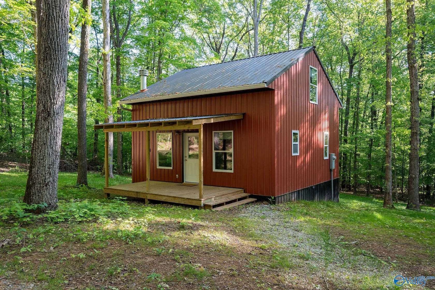 23.4 Acres of Recreational Land with Home for Sale in Valley Head, Alabama