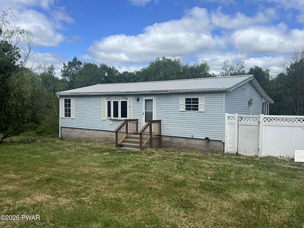 2 Acres of Land with Home for Sale in Beach Lake, Pennsylvania
