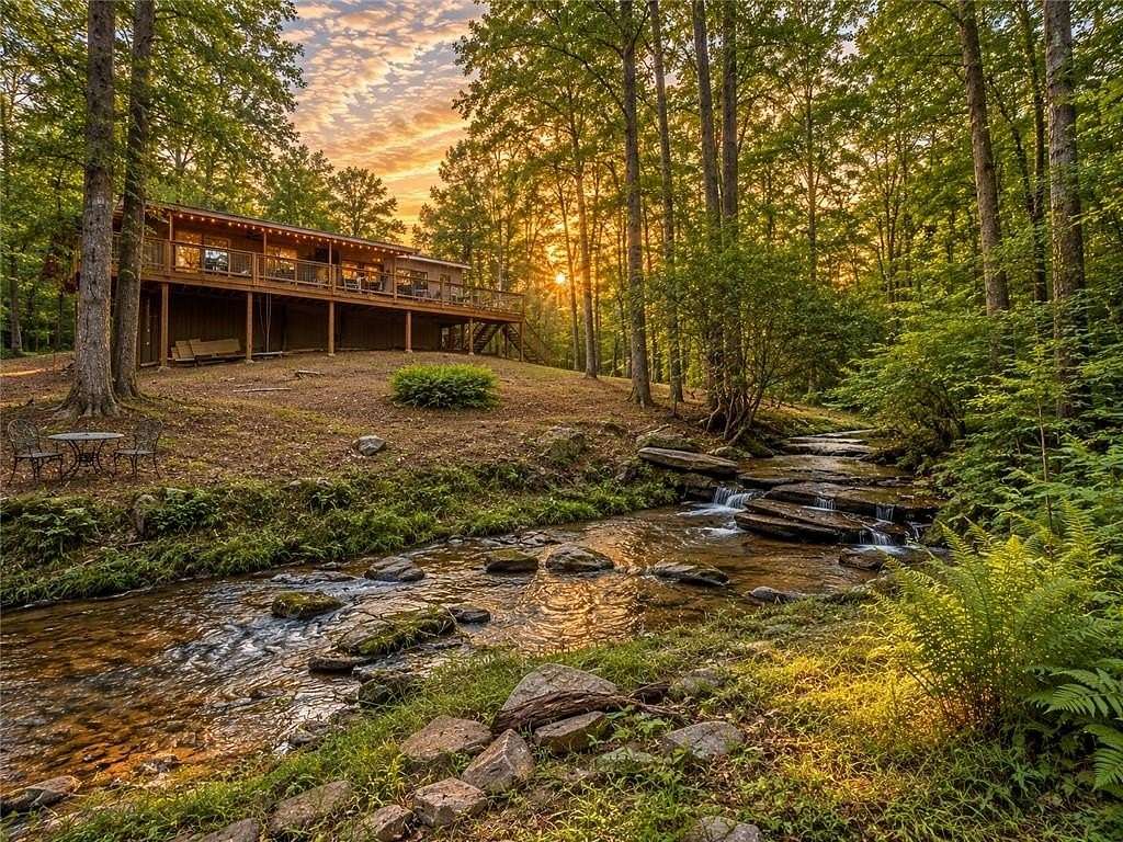 49.7 Acres of Land with Home for Sale in Ellijay, Georgia