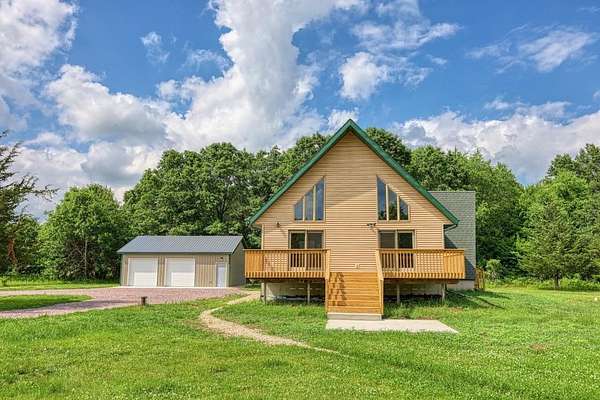 40 Acres of Land with Home for Sale in Portage, Wisconsin