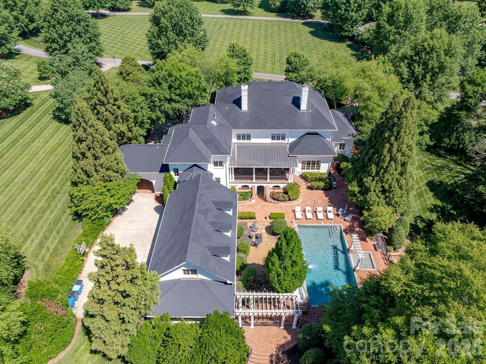 2 Acres of Land with Home for Sale in Concord, North Carolina
