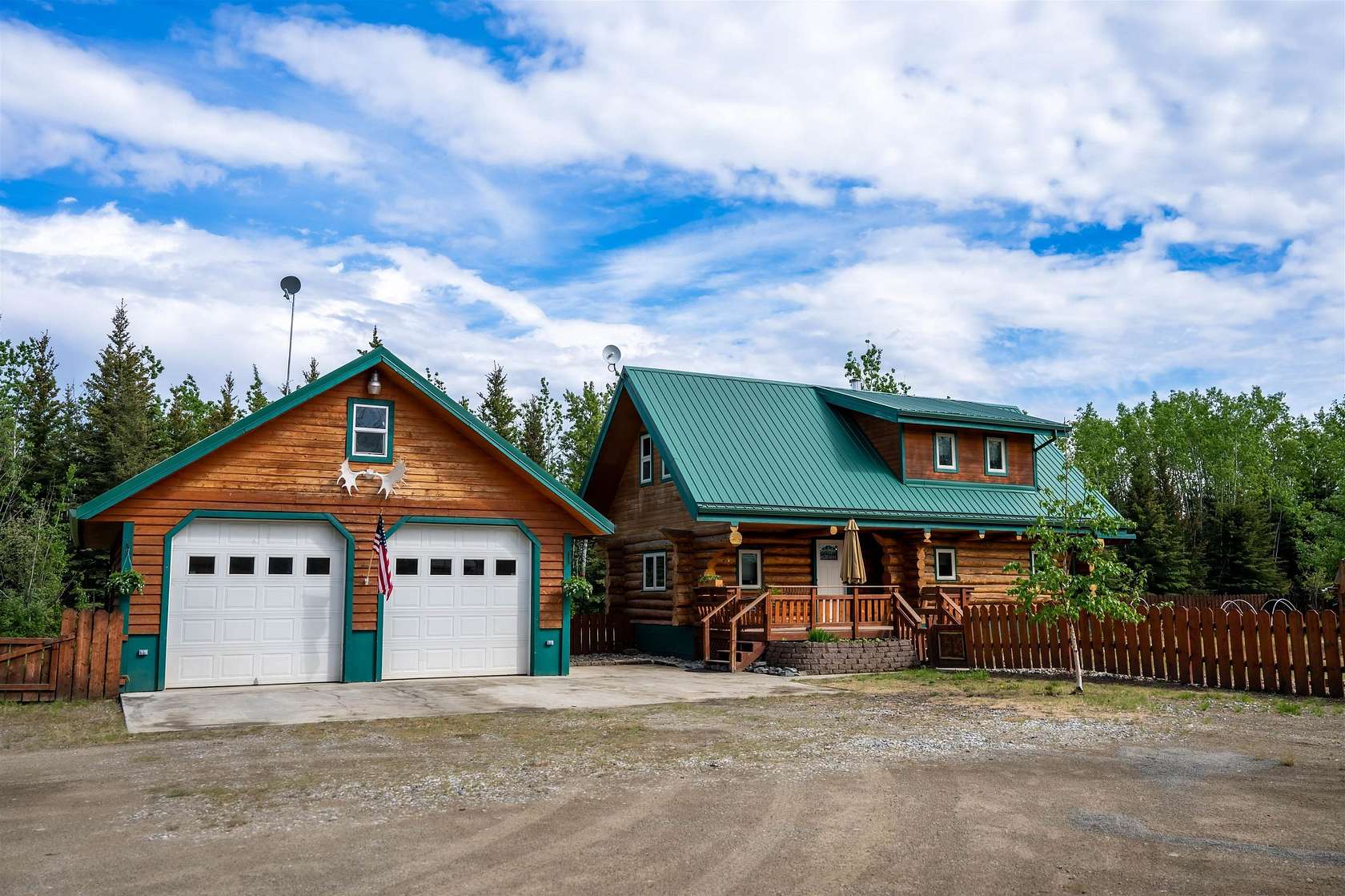 5 Acres of Land with Home for Sale in Delta Junction, Alaska