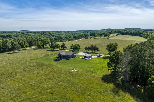 48 Acres of Land with Home for Sale in Houston, Missouri