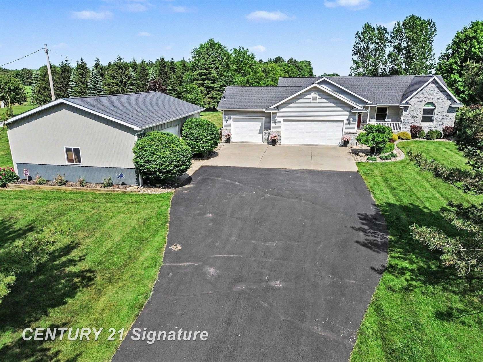 2 Acres of Land with Home for Sale in Freeland, Michigan