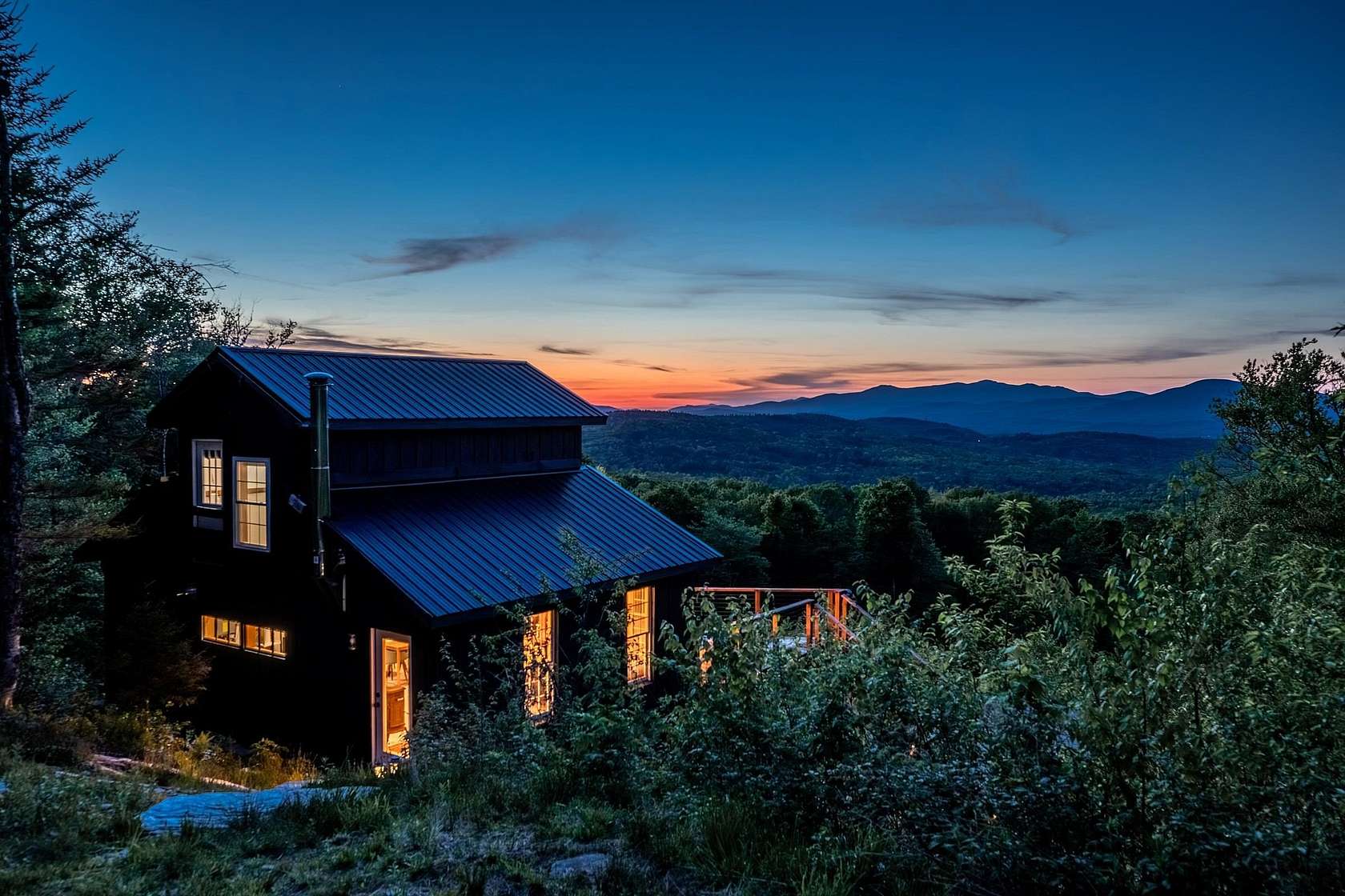 9.45 Acres of Land with Home for Sale in Mount Holly, Vermont