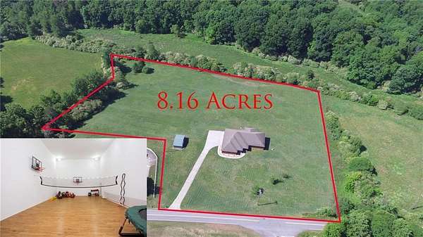 8.16 Acres of Land with Home for Sale in Gainesville, Georgia