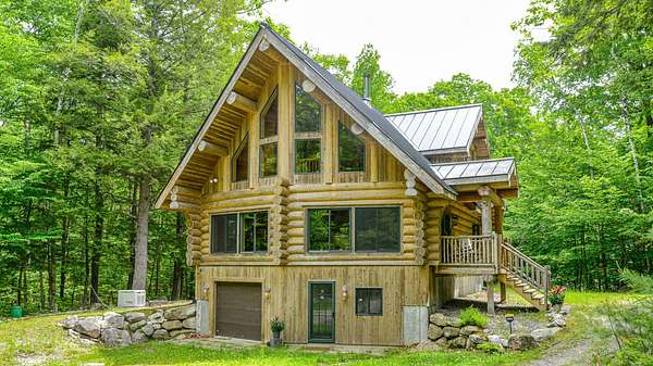 5.25 Acres of Land with Home for Sale in Bridgton, Maine