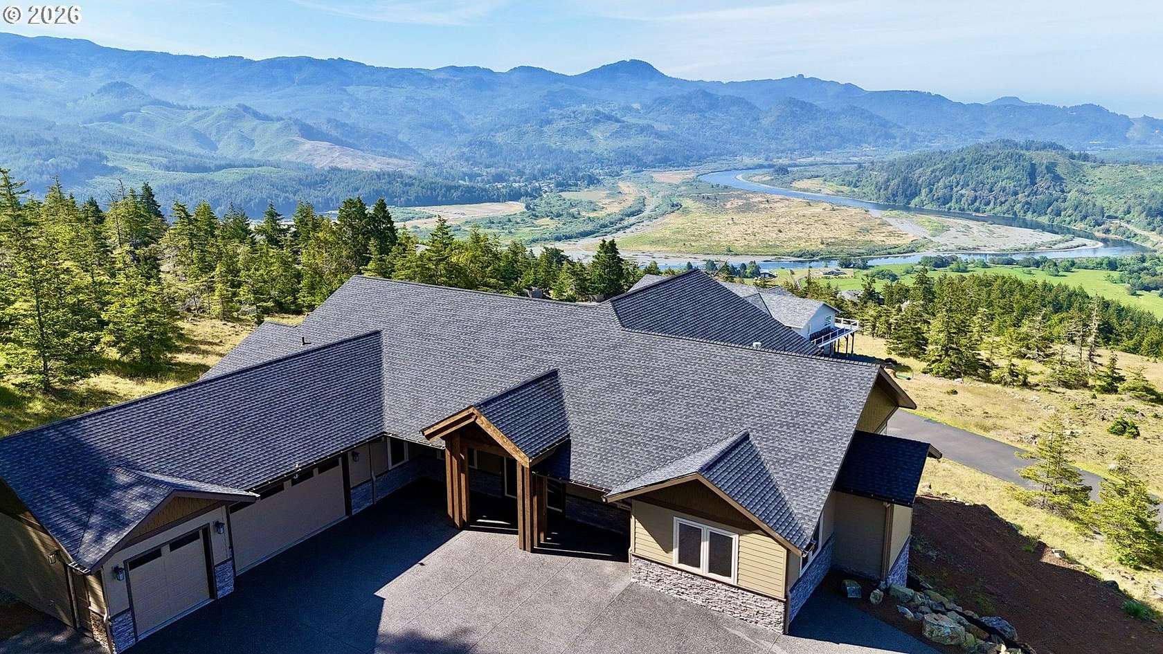 5.1 Acres of Land with Home for Sale in Gold Beach, Oregon