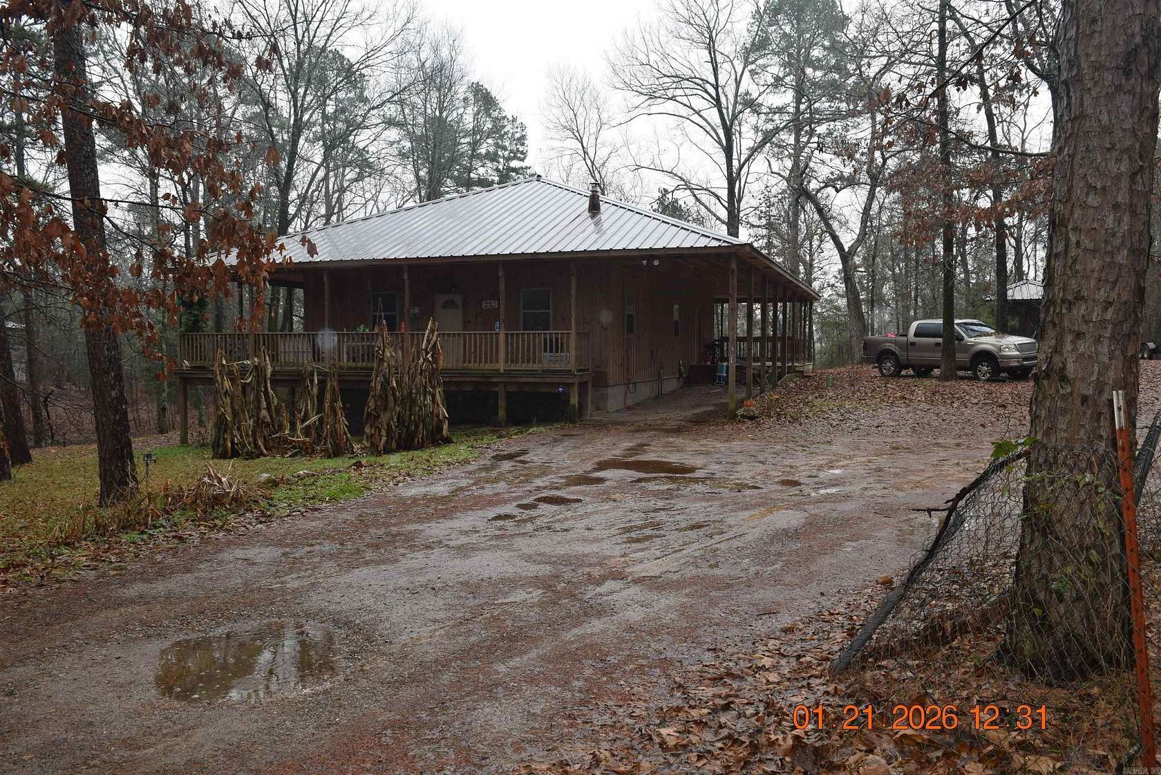 4 Acres of Land with Home for Sale in Pearcy, Arkansas