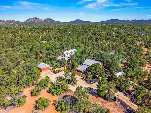 6.54 Acres of Land with Home for Sale in Santa Fe, New Mexico