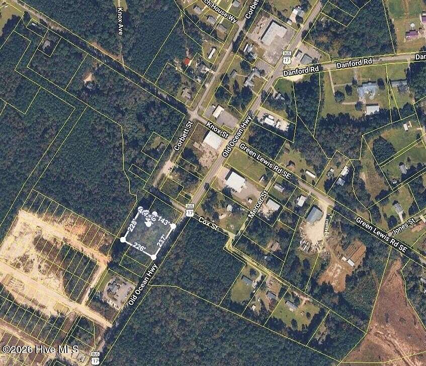 1.24 Acres of Commercial Land for Sale in Bolivia, North Carolina