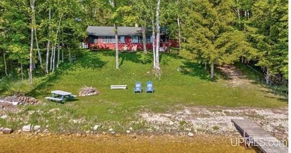 4.76 Acres of Land with Home for Sale in Curtis, Michigan