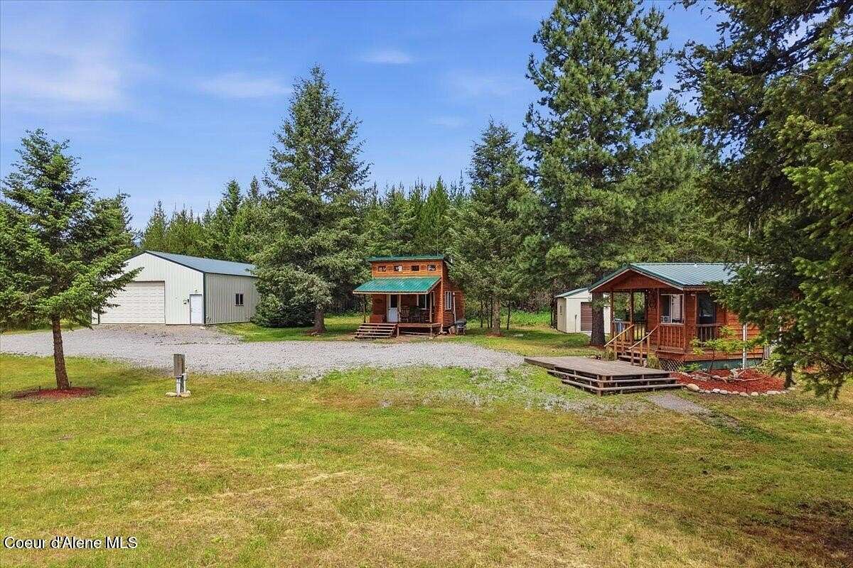 5.4 Acres of Land with Home for Sale in Spirit Lake, Idaho