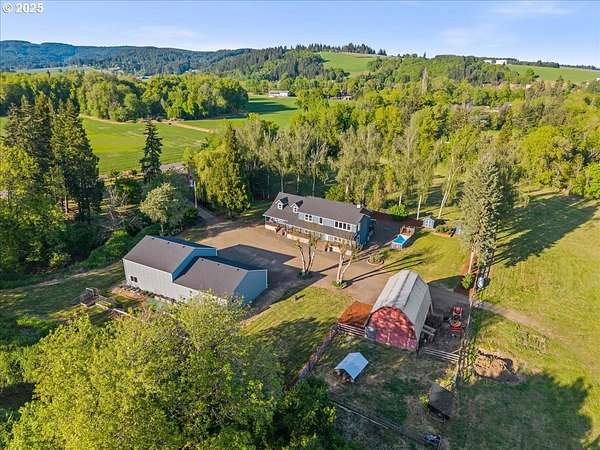 7.77 Acres of Land with Home for Sale in Banks, Oregon