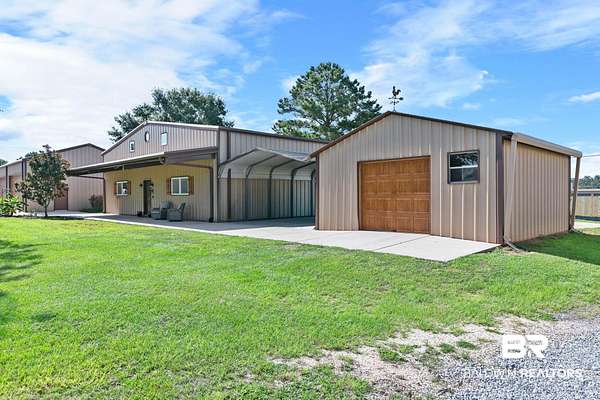 3.58 Acres of Land with Home for Sale in Elberta, Alabama